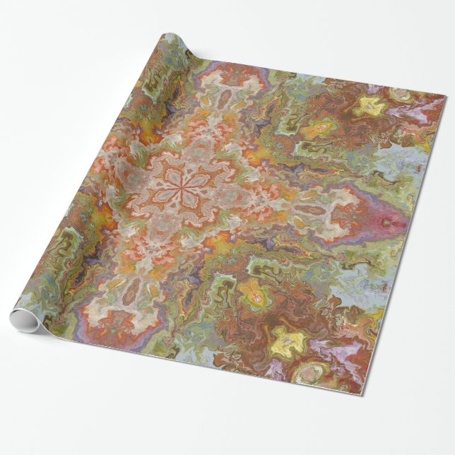 Cadeau Jardin - papier d'emballage (Déroulé)