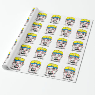 Cadeau Je ne fais pas des drogues ! Papier d'emballage de