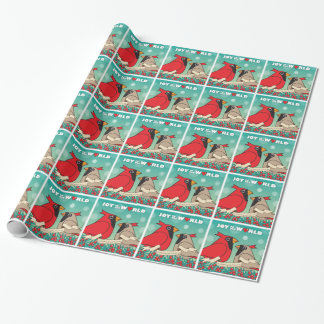 Cadeau Joie au papier d'emballage du monde II