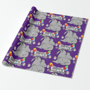 Cadeau Joyeux Anniversaire Enveloppement Papier Seal Cupc