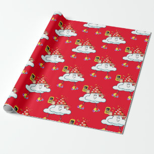 Cadeau Joyeux Anniversaire Papier IPhone Text Cloud
