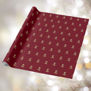 Cadeau Joyeux bébé Noël Elf Envelopper Papier
