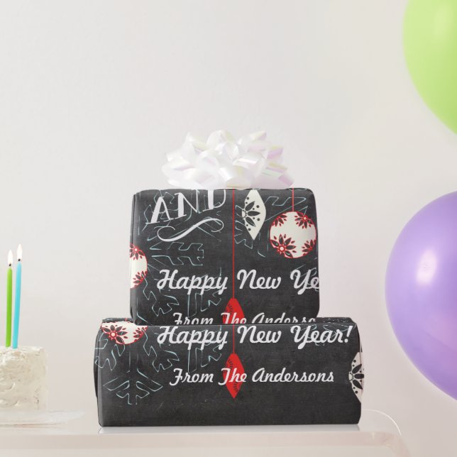 Cadeau Joyeux Jours de Noël Tableau noir papier d'envelop (Cadeaux de fête)