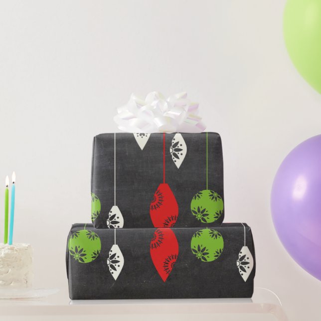 Cadeau Joyeux Jours de Noël Tableau noir papier d'envelop (Cadeaux de fête)