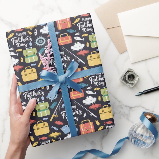 Cadeau Joyeux Papier d'Emballage de la Fête des Pères (Cadeaux)