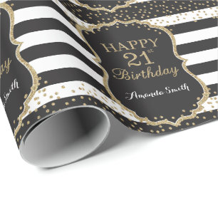 Cadeau Joyeux papier d'enveloppement de la Parties scinti