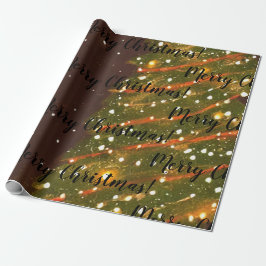 Cadeau Joyeux papier d'enveloppement de Noël