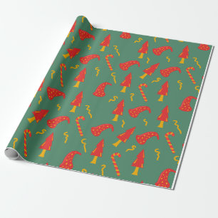 Cadeau Joyeux papier d'enveloppement de Noël