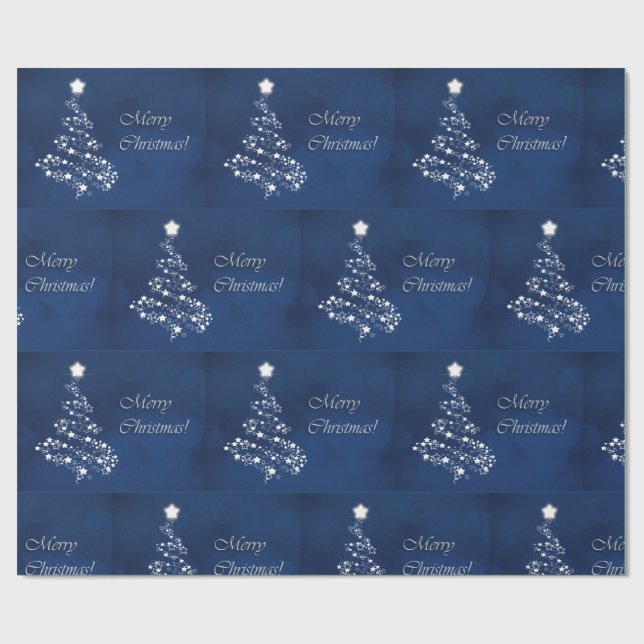 Cadeau Joyeux papier d'enveloppement de Noël (Plat)