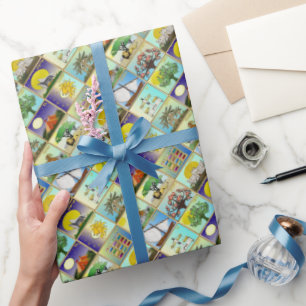 Cadeau Judaïque 12 Tribus D'Israël Art Imprimer Papier