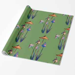 Cadeau La magie répand papier d'emballage d'art