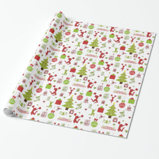 Cadeau Laisse l'acclamation pour le papier d'emballage de