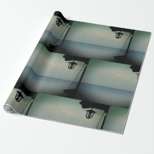 Cadeau Lanterne et papier d'enveloppement de mer