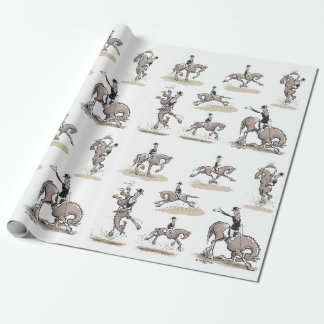 Cadeau Le dressage est papier d'emballage de ballet de
