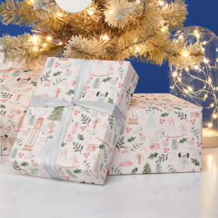 Cadeau Le noisette Noël férié papier d'enveloppement