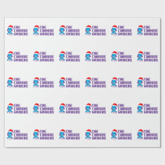Cadeau Le papier d'emballage de Gamers curieux