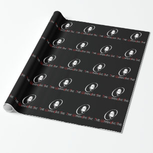 Cadeau Le papier d'emballage de ligne d'attaque