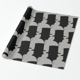 Cadeau Le papier d'emballage des messieurs