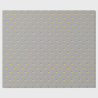 Cadeau Le papier d'enveloppement Cheeky Père Noël Bee