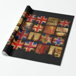 Cadeau Les Anglais sont prochain papier d'emballage