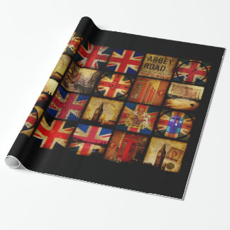 Cadeau Les Anglais sont prochain papier d'emballage