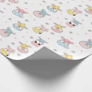 Cadeau Les Gnomes de Pâques Papier d'enveloppement de Pâq