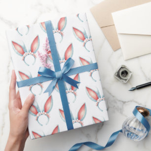 Cadeau Les oreilles du lapin de Pâques Papier d'emballa