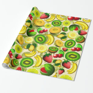 Cadeau L'été porte des fruits papier juteux de