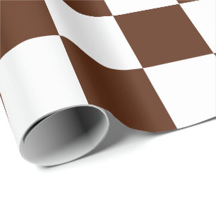 Cadeau L'extra large brunissent et le papier d'emballage