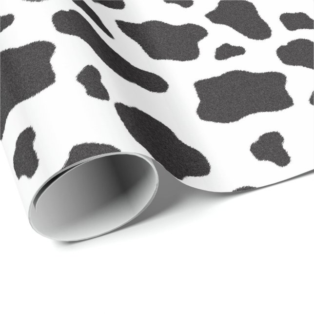 Cadeau Lil' Cowgirl Baby shower Vache papier à graver (Coin rond)
