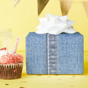 Cadeau Lite Denim Jeans Wrapping Papier