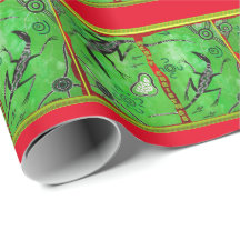 Lizard Dreaming Christmas Enveloppement Papier
