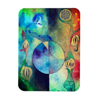 Cadeau Lotus Flower Magnet