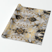Marble Majesty - Papier d'enveloppement luxueux