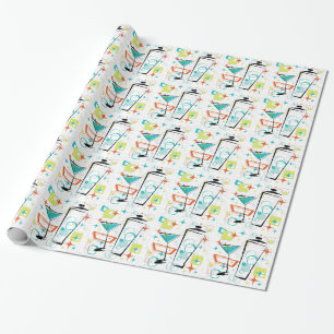 Cadeau Martini un papier d'emballage d'Aller-Aller