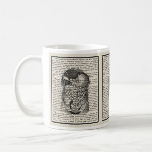 Cadeau Médicale de la Mug anatomique gastro-intes