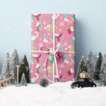 Merry Little Mice - Noël- Papier à envelopper