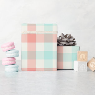 Cadeau Miami Gingham - Papier d'emballage