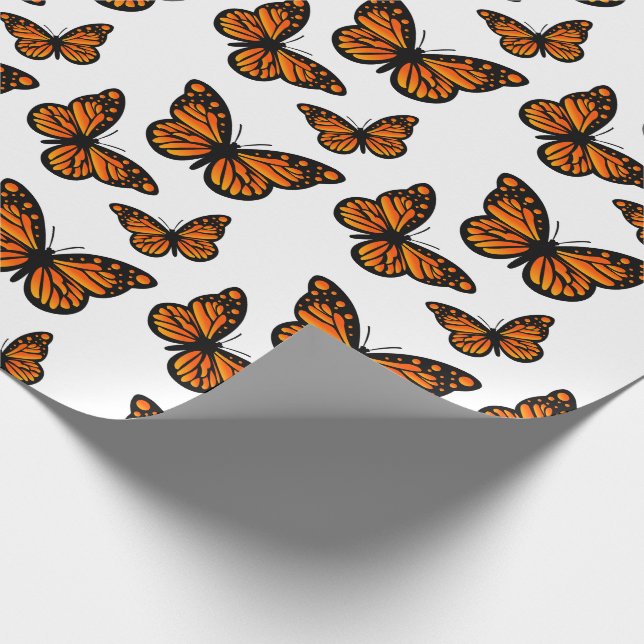 Cadeau Monarch Papillon Design - Papier d'enveloppement m (Coin)
