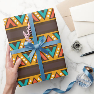 Cadeau Motif mexicain Fiesta papier d'emballage