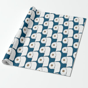 Cadeau Motif papier toilette Anniversaire Quarantaine