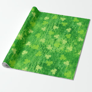 Cadeau Motif shamrock - Irlandais Clover - Papier à enve