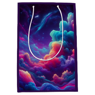 Cadeau Moyen Sac à nuage néon