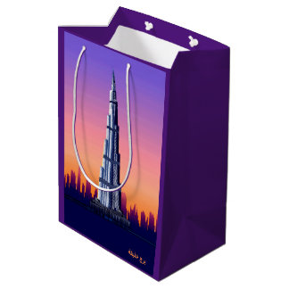 Cadeau Moyen Sac Burj Khalifa