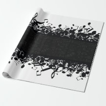 Musique Note Guitare classique Papier d'enveloppem