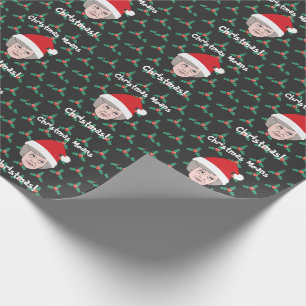 Cadeau Noël drôle Theresa peut papier d'emballage