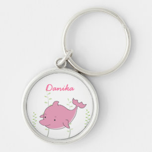Cadeau nommé de Keychain de porte-clés de filles r