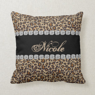 Cadeau nommé fait sur commande de coussin de