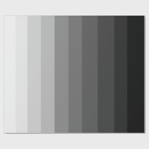 Cadeau Nuances de papier d'emballage gris