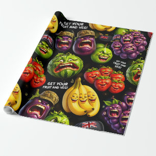 Cadeau Obtenez votre papier d'emballage premium de fruits